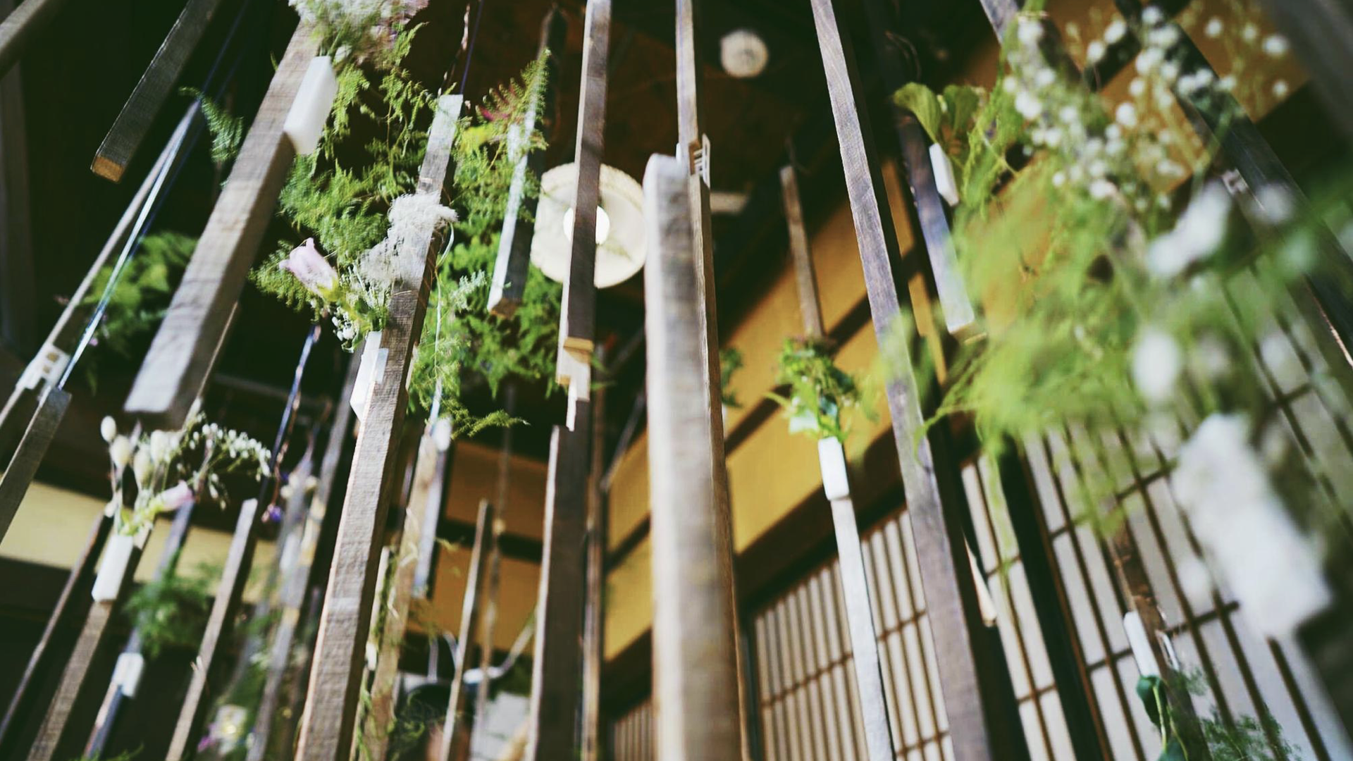 Ikebana Chandelier
